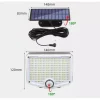Lampa solara de perete, LED 8 W, panou extern, 2000 mAh, 3 moduri, IP65, Breckner Germany