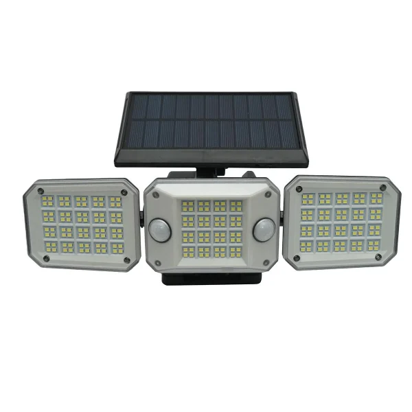 Lampa solara de perete, panou extern, 2000 mAh, 3 moduri, IP65, Breckner Germany