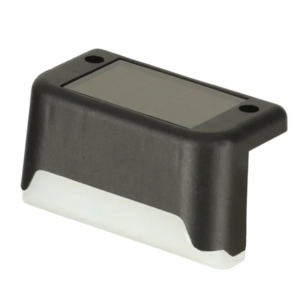 Set 8 Lampi solare LED pentru iluminat scari exterioare cu senzor crepuscular