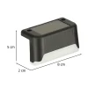 Set 8 Lampi solare LED pentru iluminat scari exterioare cu senzor crepuscular