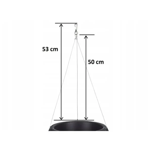 Lant pentru ghiveci suspendat, Prosperplast, 53 cm