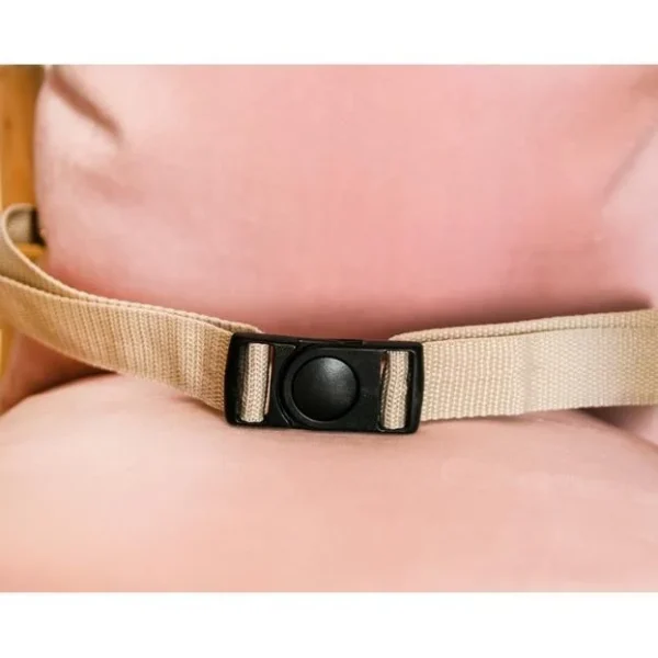 Leagan pentru copii, 3 in 1, lemn, roz, max 30 kg, 34x34x26 cm, Kruzzel