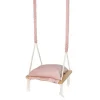 Leagan pentru copii, 3 in 1, lemn, roz, max 30 kg, 34x34x26 cm, Kruzzel