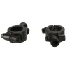 Set 2 Oglinzi retrovizoare pentru bicicleta, reglabile 360 grade, culoare Neagra