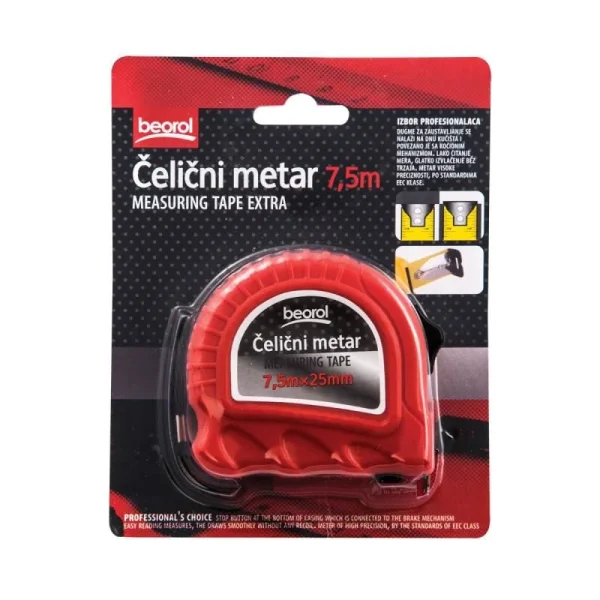 Ruleta, 7.5 m, basic, Beorol