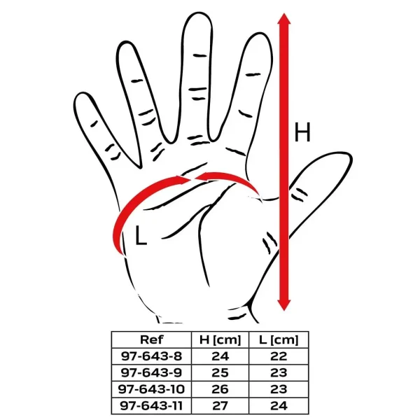 Manusi latex/poliester, 2 straturi, marimea 10, NEO