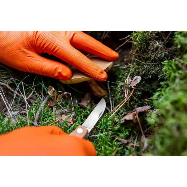 Manusi nitril, unica folosinta, portocaliu, set 50 buc, marimea XL, NEO