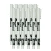 Marker permanent, 1 mm, alb, subtire, Richmann