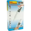 Marker permanent, 1 mm, alb, subtire, Richmann