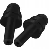 Masca snorkeling cu tub, Trizand, neagra, sistem antiaburire, suport camera, marime S/M