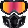 Masca de Protectie cu Ochelari Detasabili, cu destinatie Moto, ATV, SSV, QUAD