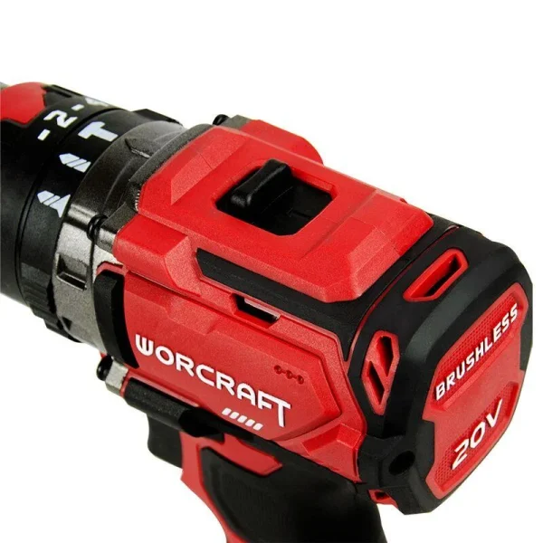 Masina de gaurit, insurubat, 20V Li-ion (acumulator neinclus), 100 Nm, mandrina 1.5-13 mm, Worcraft