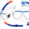 Set Masca + Snorkel pentru inot si scufundari, pentru adulti si adolescenti, dimensiune universala, reglabila