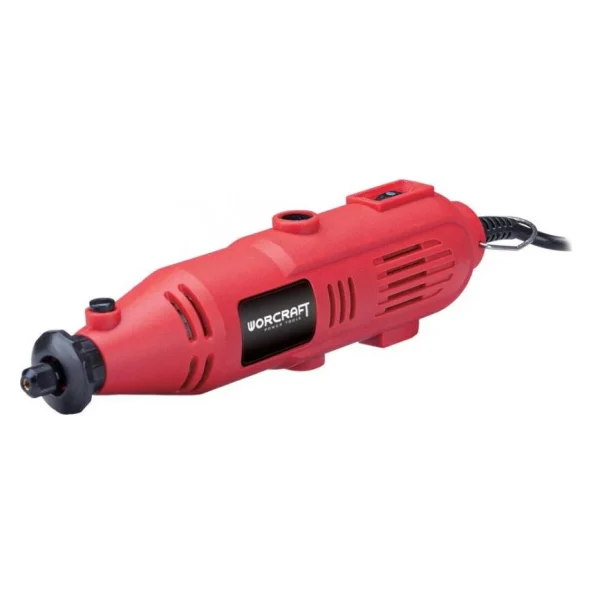 Mini polizor cu accesorii, 135 W, Worcraft