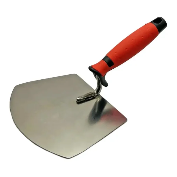 Mistrie inox, trapez, semirotunda, 16 cm, maner soft, Olejnik