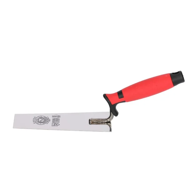 Mistrie inox, trapez, ingusta, sudura in puncte, 16 cm, maner soft, Olejnik