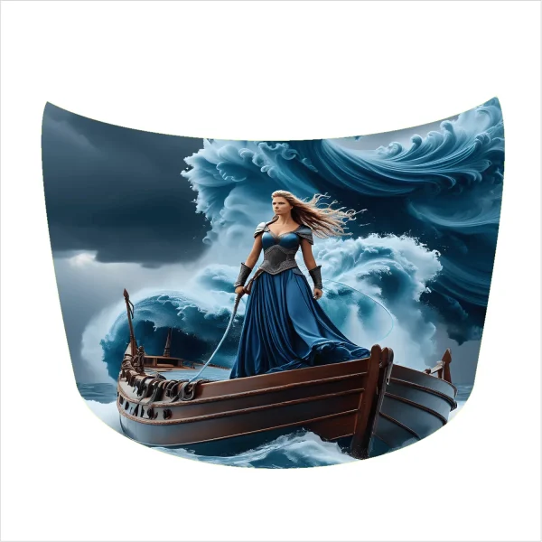 Folie Capota Auto "Hood Art" rezistenta la exterior, marime L (180 x 130cm) - Cod: AVX-CAPOTA-013L