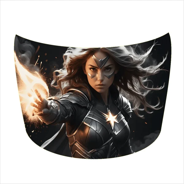 Folie Capota Auto "Hood Art" rezistenta la exterior, marime M (165 x 120cm) - Cod: AVX-CAPOTA-016M