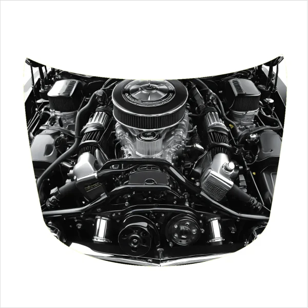 Folie Capota Auto "Hood Art" rezistenta la exterior, marime M (165 x 120cm) - Cod: AVX-CAPOTA-017M