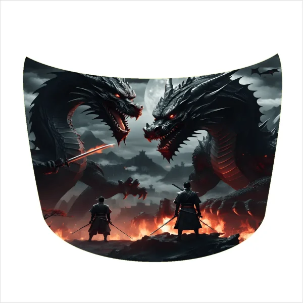 Folie Capota Auto "Hood Art" rezistenta la exterior, marime S (150 x 110cm) - Cod: AVX-CAPOTA-022S