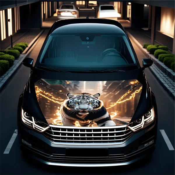 Folie Capota Auto "Hood Art" rezistenta la exterior, marime M (165 x 120cm) - Cod: AVX-CAPOTA-029M