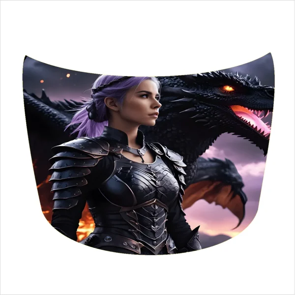 Folie Capota Auto "Hood Art" rezistenta la exterior, marime S (150 x 110cm) - Cod: AVX-CAPOTA-002S