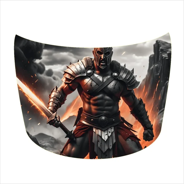 Folie Capota Auto "Hood Art" rezistenta la exterior, marime L (180 x 130cm) - Cod: AVX-CAPOTA-007L