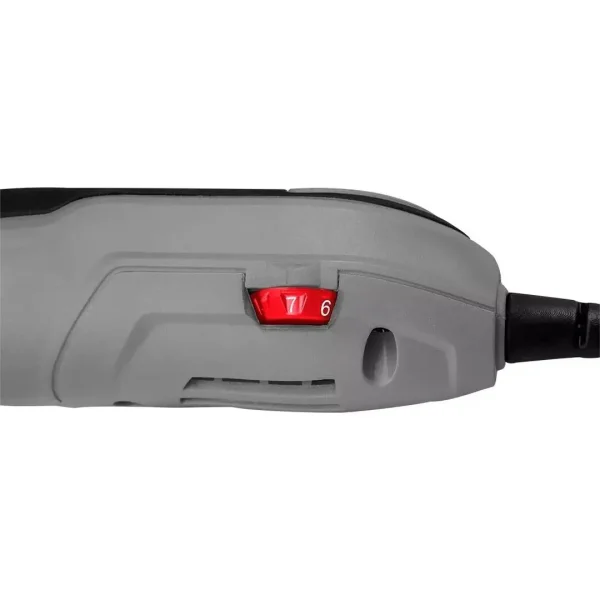 Multifunctional cu vibratii, 250 W, cu accesorii, geanta, Graphite