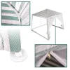 Pavilion de gradina, cort pentru petreceri, foișor cu plasa de tantari, culoare alb/verde, dimensiune 3 x 3 m