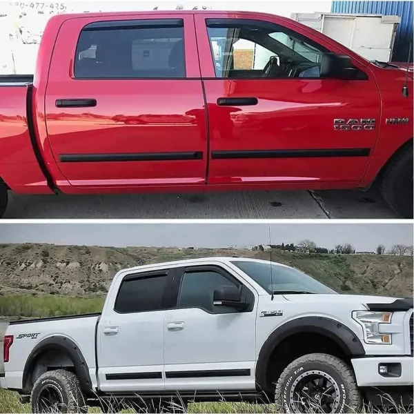 Rola Ornament autoadeziv, 8mm x 15m, culoare Negru Lucios