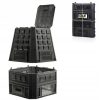 Compostor de gradina, 850 L, negru, Evogreen