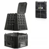 Compostor de gradina, 850 L, negru, Evogreen