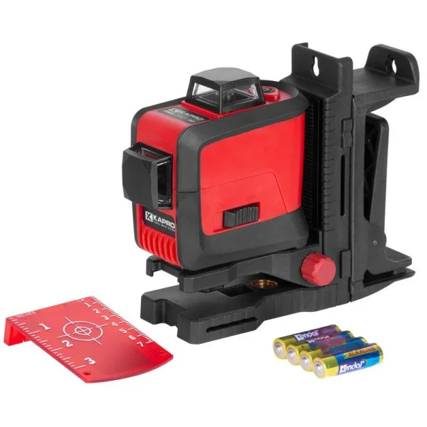 Nivela laser, 3D, suport magnetic, 30 m, cu geanta si accesorii, Kapro