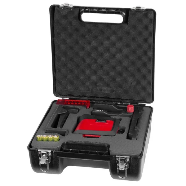 Nivela laser, 3D, suport magnetic, 30 m, cu geanta si accesorii, Kapro
