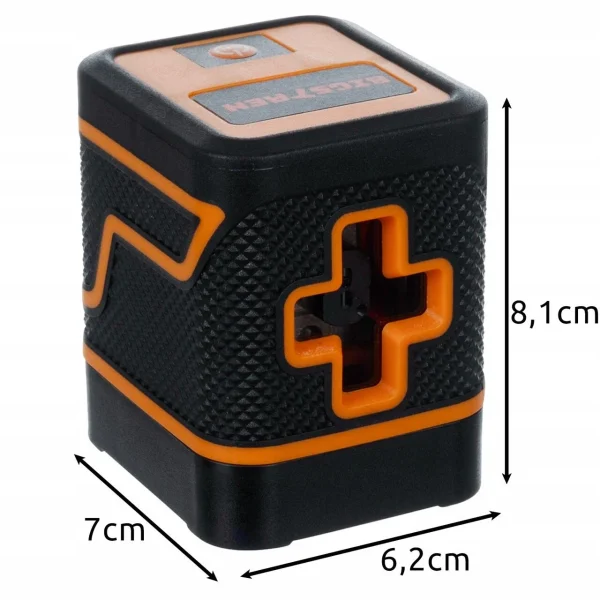 Nivela laser, verde, linie incrucisata, cu carcasa, 360°, 25 m, Bigstren