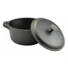 Oala de fonta cu capac, 5.2 L, Perfect Home