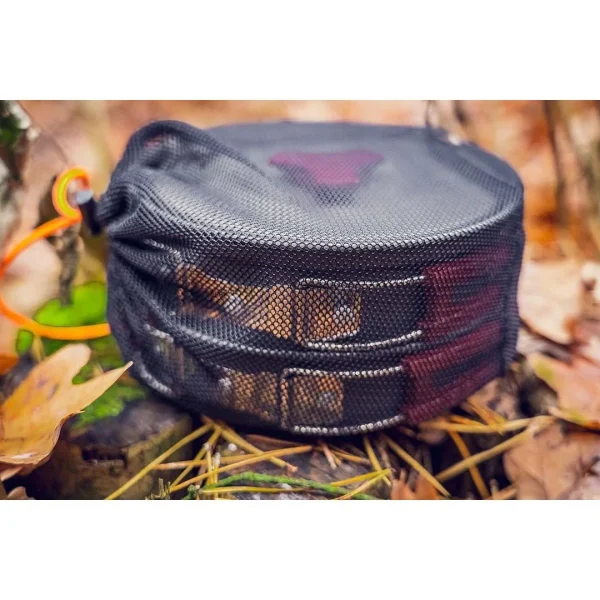 Oala si tigaie turistica, camping, aluminiu, cu accesorii, set 8 piese, NEO 