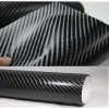 Folie colantare auto Carbon 5D Lacuit Negru (3m x 1,52m)