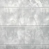Panou decorativ, PVC, model marmura, gri, 96x48.5 cm