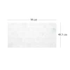 Panou decorativ, PVC, model marmura, gri, 96x48.5 cm