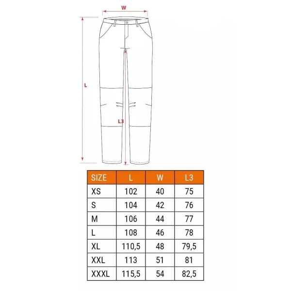 Pantaloni de lucru, bumbac, marimea L/52, NEO