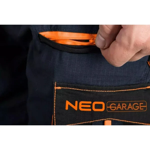 Pantaloni de lucru, model Garage, bumbac, marime XL/54, NEO