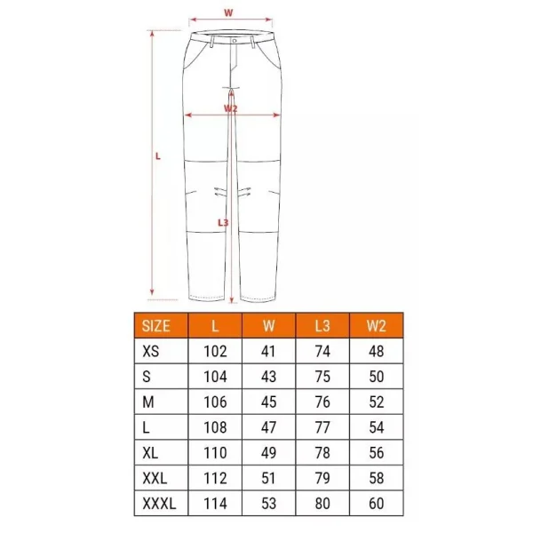 Pantaloni de lucru, model Garage, bumbac, marime XL/54, NEO