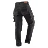 Pantaloni de lucru tip blugi, NEO, model Denim, negru, marimea S/48