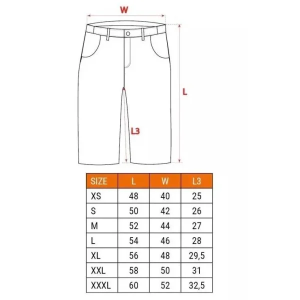 Pantaloni scurti de lucru, model Premium, marimea L/52, NEO