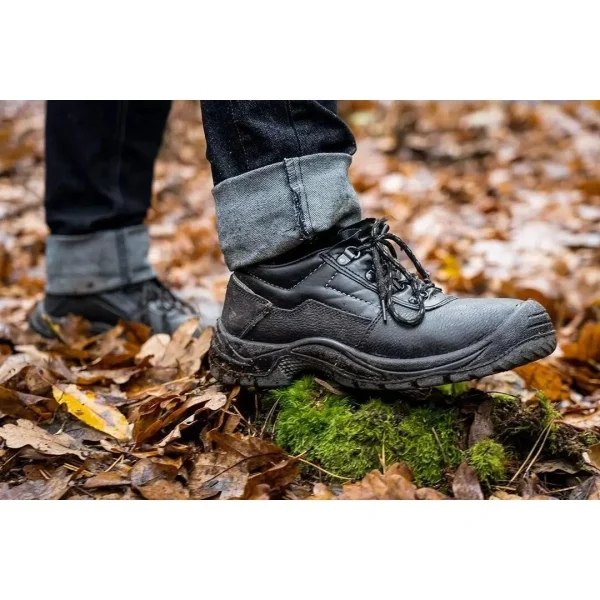 Pantofi de lucru profesionali, 02, SRC, piele, marimea 42, NEO