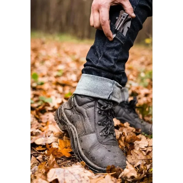 Pantofi de lucru profesionali, 02, SRC, piele, marimea 41, NEO