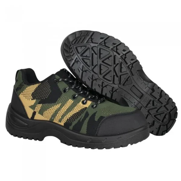 Pantofi de lucru, SB, SRC, Fly-knit, bombeu metalic, camuflaj, marimea 42, ART.MAS