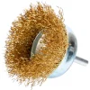 Perie sarma alama, tip cupa, cu tija, 63 mm, Richmann 