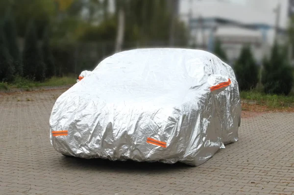 Prelata pentru Autoturisme, culoare argintie, marimea M (430 x 165 x 120cm)
